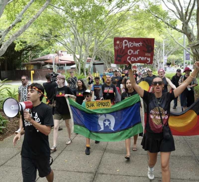 Gimuy (Cairns) Invasion Day rally